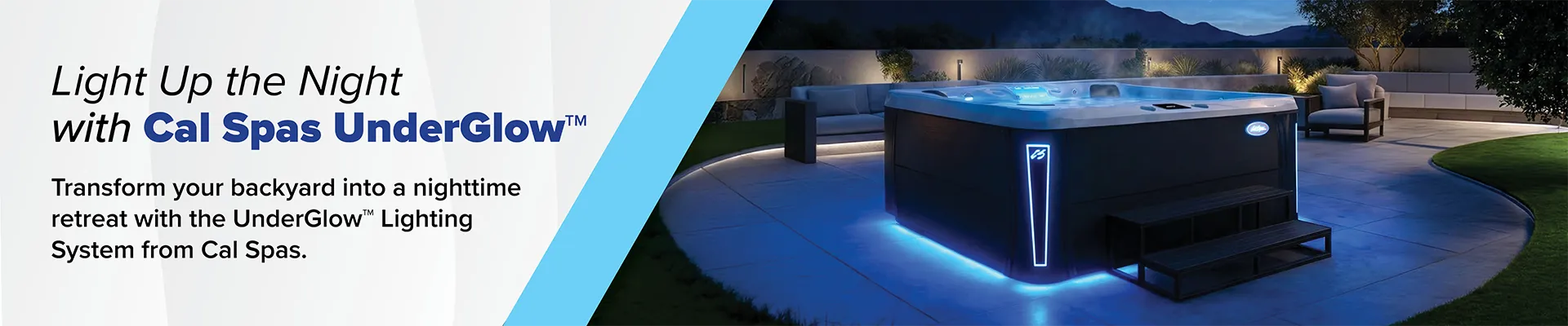 Calspas hot tub being used in a family setting - Clifton