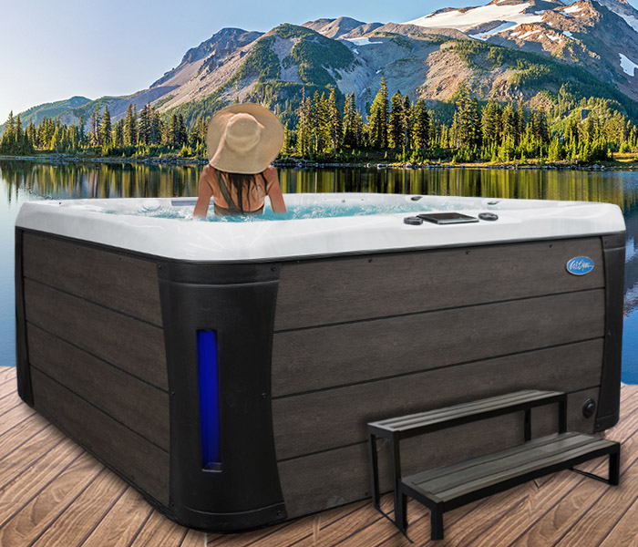 Calspas hot tub being used in a family setting - hot tubs spas for sale Clifton